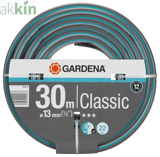 Gardena Classic Garden Hose Pipe 13mm (1/2') 30m - AK Kin Garden Supplies
