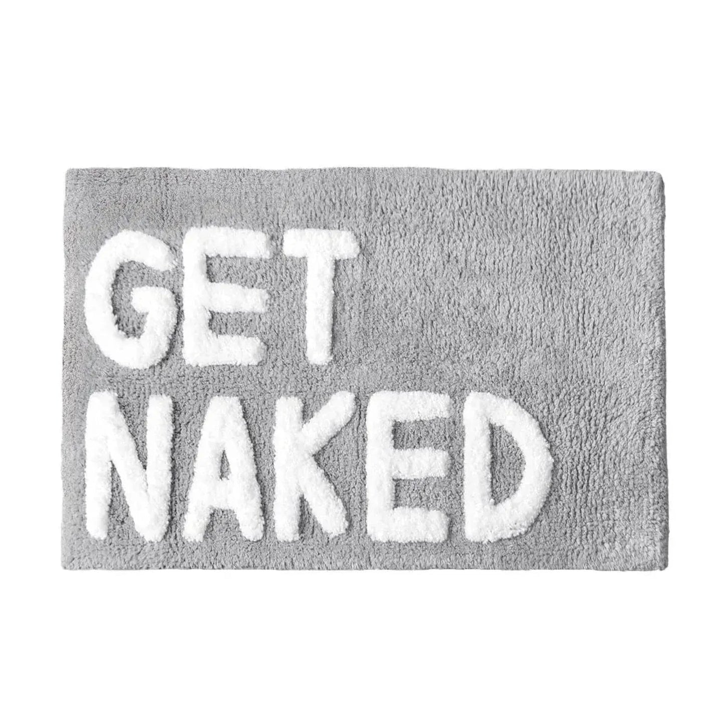 Get Naked Bath Mat - 50 x 80cm, Supersoft, Non-Slip AK Kin Garden Supplies