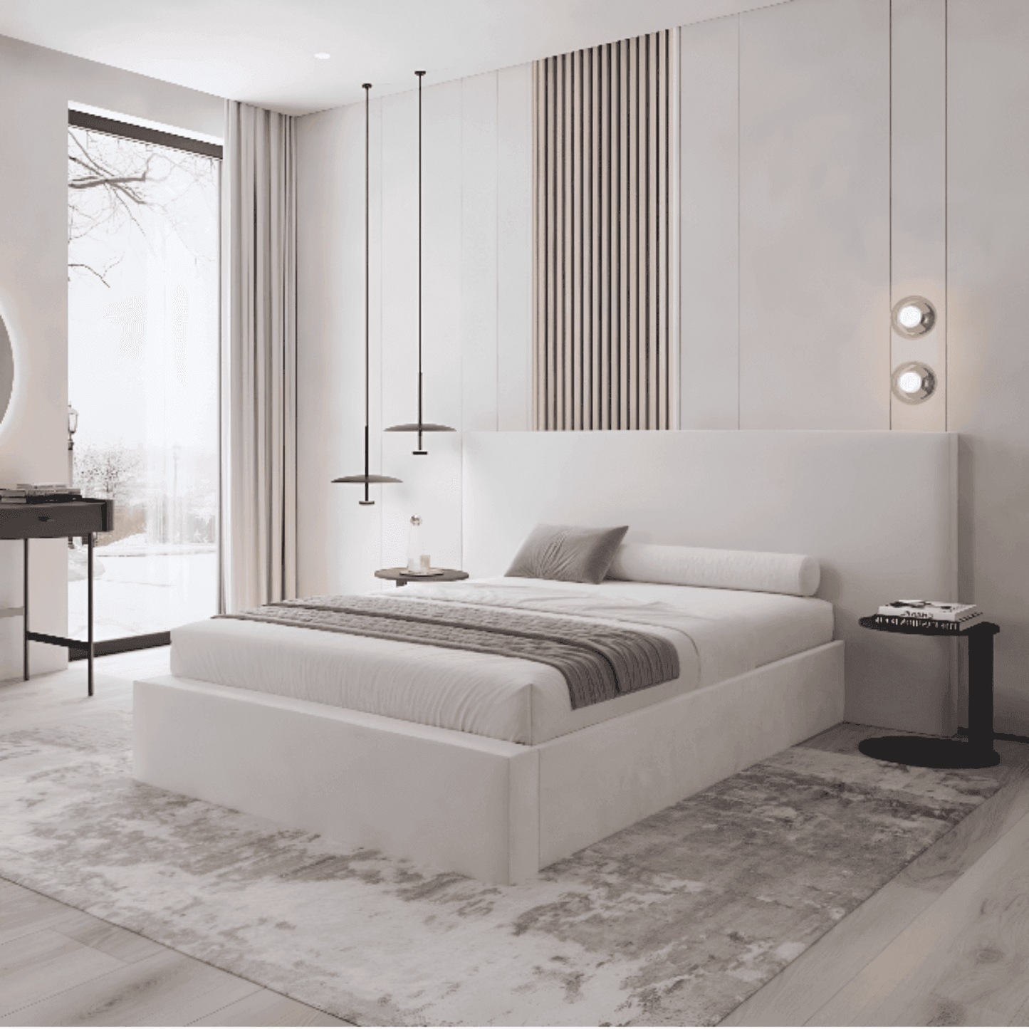 The Sienna Simple Upholstered Bed Frame– 2025 Luxury Beds Collection UK Beds Direct ltd