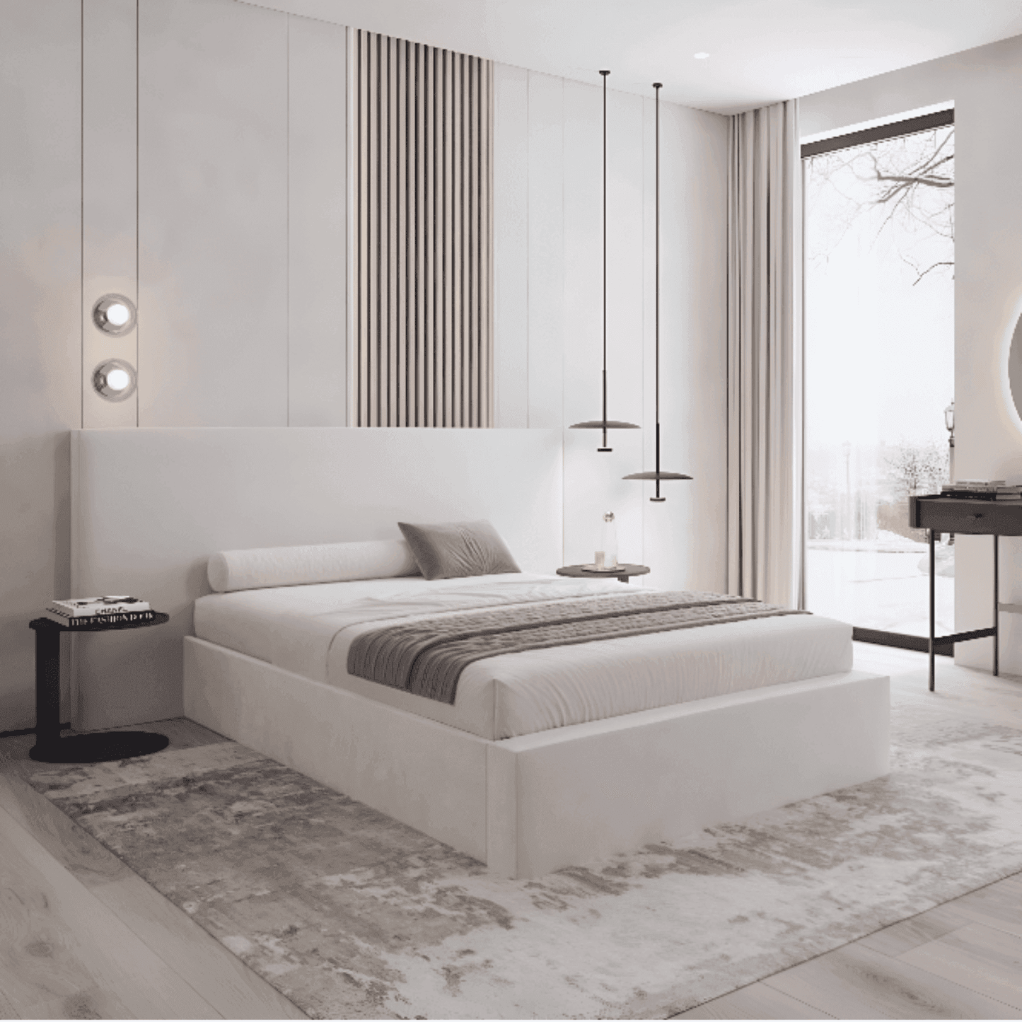 The Sienna Simple Upholstered Bed Frame– 2025 Luxury Beds Collection UK Beds Direct ltd