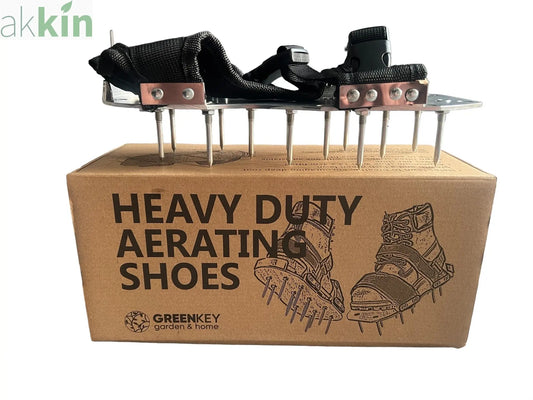 Heavy Duty Lawn Aerating Shoes AK Kin Garden Supplies