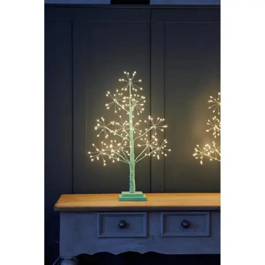 Hibiscus Tree 60cm Indoor Light Lamp Pale Mint AK Kin Garden Supplies