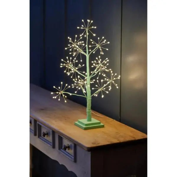 Hibiscus Tree 60cm Indoor Light Lamp Pale Mint AK Kin Garden Supplies