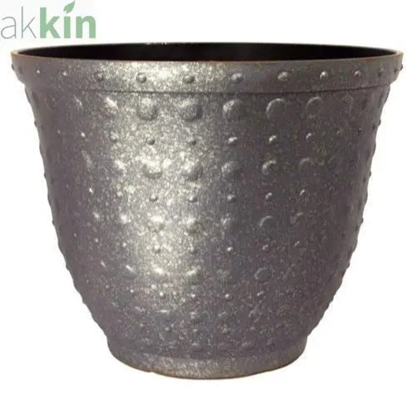 Hobnail Planter 33cm Faux Concrete AK Kin Garden Supplies