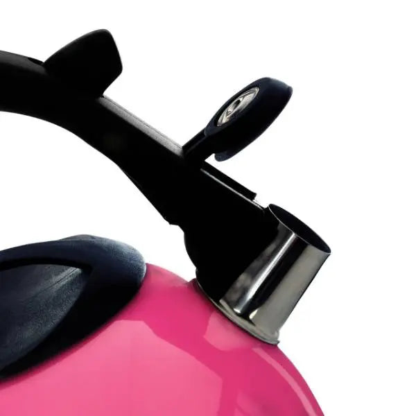 Hot Pink 2500ml Whistling Kettle AK Kin Garden Supplies