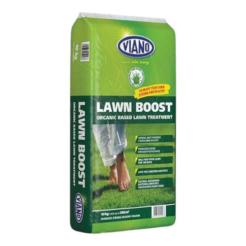 Lawn Boost Organic Lawn Fertiliser 10kg | 200m2 - AK Kin Garden Supplies