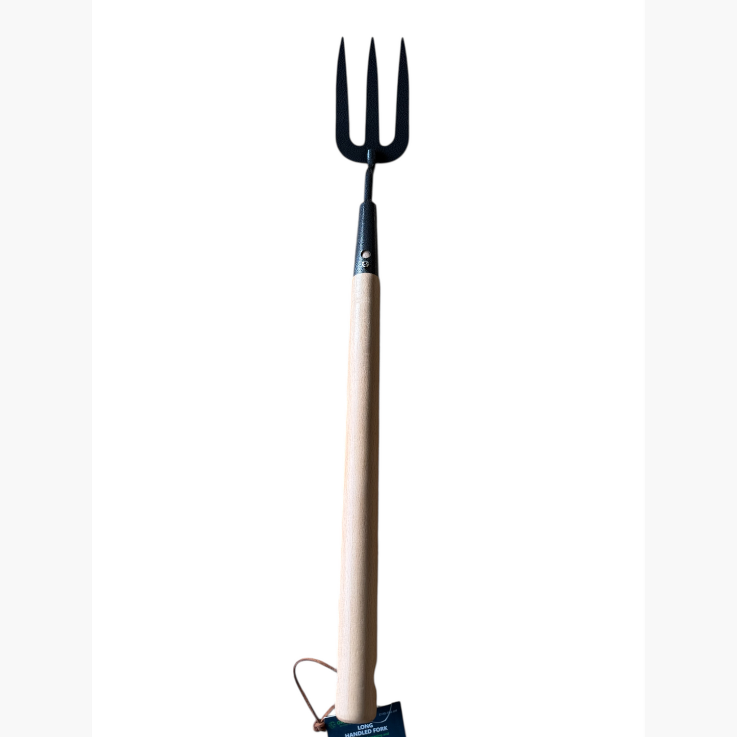 Long-Handled Garden Fork – Wooden Handle, 3-Tine Digging & Cultivating Tool House, Home & Garden
