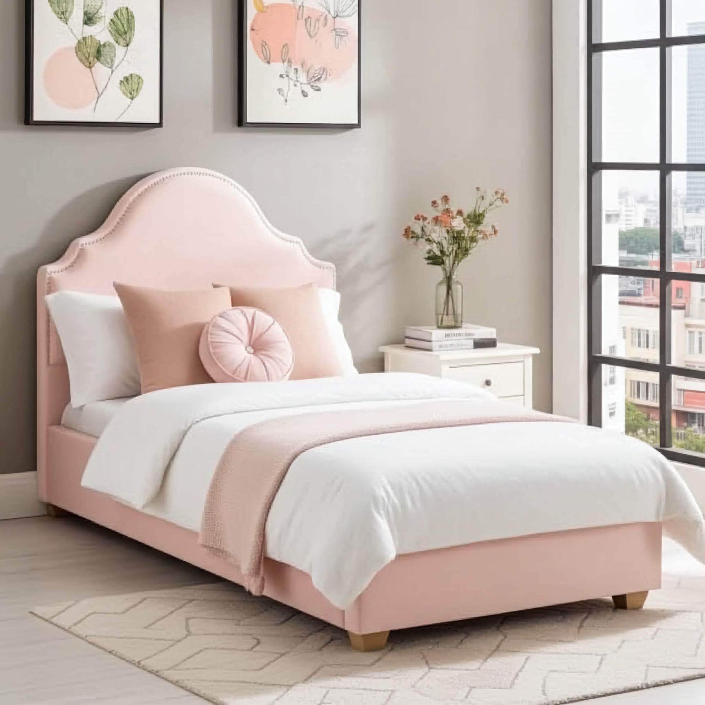 Luis Kids Ottoman Bed – Stylish, Safe & Space-Saving UK Beds Direct ltd