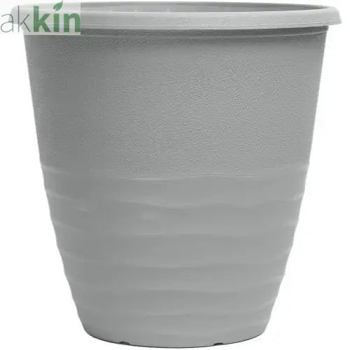 Mariella Tall Planter 12"  Country Grey AK Kin Garden Supplies