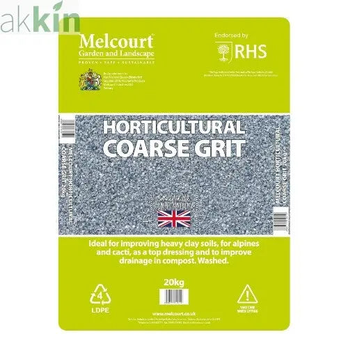 Melcourt Coarse Grit 20kg AK Kin Garden Supplies