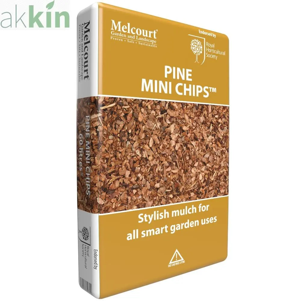 Melcourt Garden Decorative Pine Mini Chips Bark Mulch 60lt AK Kin Garden Supplies