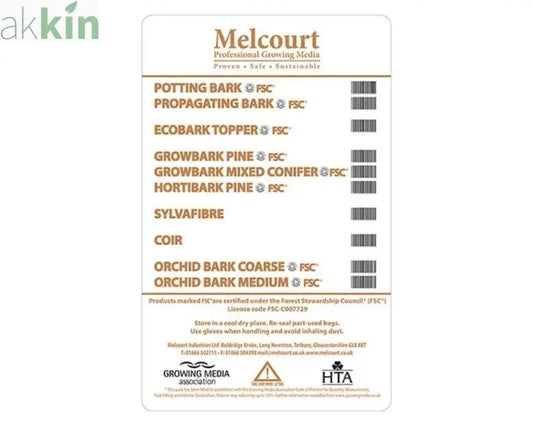 Melcourt Growbark Pine 60lt Bag AK Kin Garden Supplies