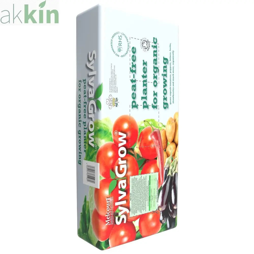 Melcourt Sylvagrow Peat Free Planter For Organic Growing 45lt AK Kin Garden Supplies