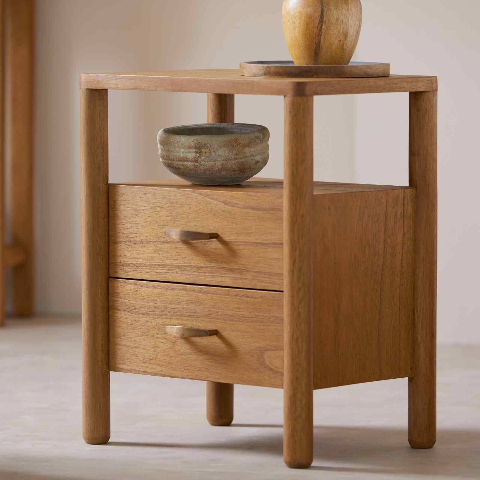 Melia Small Bedside Table Fishe and Lilly