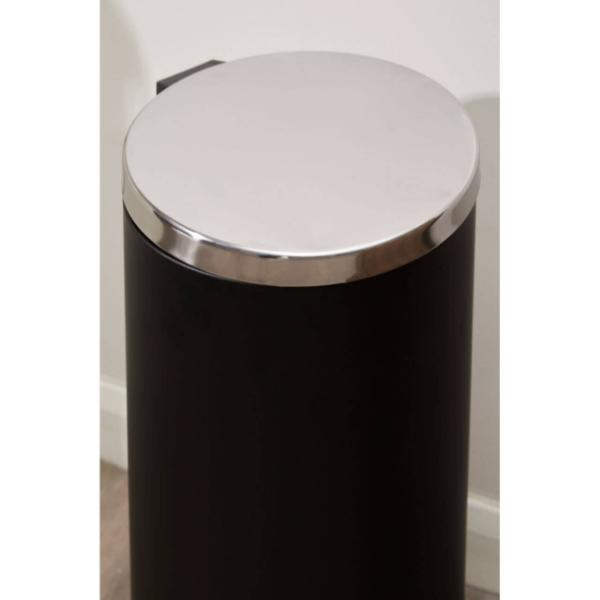 Miller Black 30 Litre Pedal Bin House, Home & Garden