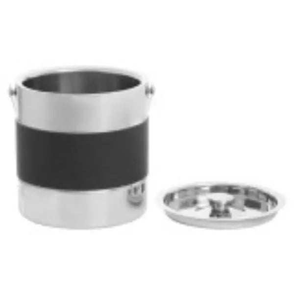 Mixology Silver Finish Ice Bucket With Tongs AK Kin Garden Supplies