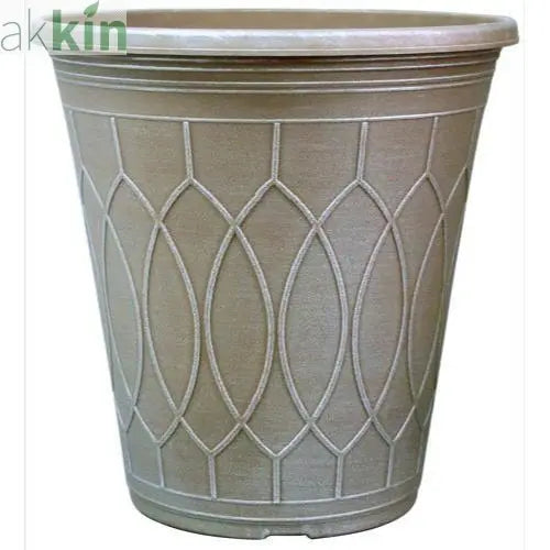 Monaco Planter Tall 13"  Grey Blue AK Kin Garden Supplies