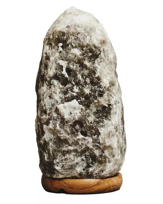 Nepal Grey Natural Salt Lamp AK Kin Garden Supplies