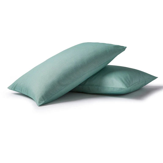Night Lark® Linen Print Pillowcase Pair - Seagrass Green House, Home & Garden