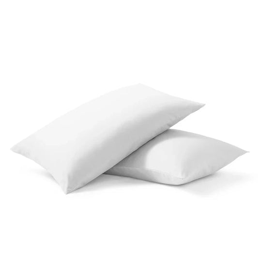 Night Lark® Plain Dye Pillowcase Pair - Polar White House, Home & Garden
