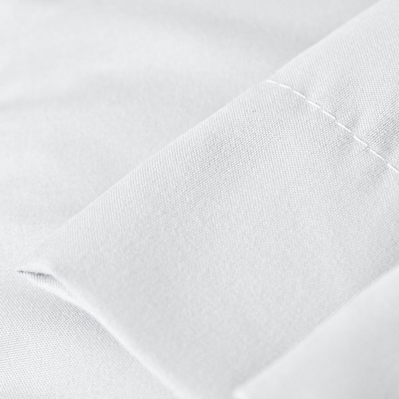 Night Lark® Plain Dye Pillowcase Pair - Polar White House, Home & Garden