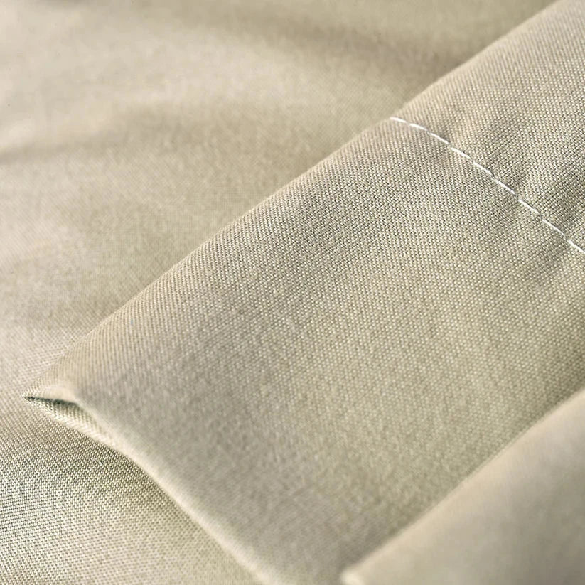Night Lark® Plain Dye Pillowcase Pair - Warm Sand House, Home & Garden