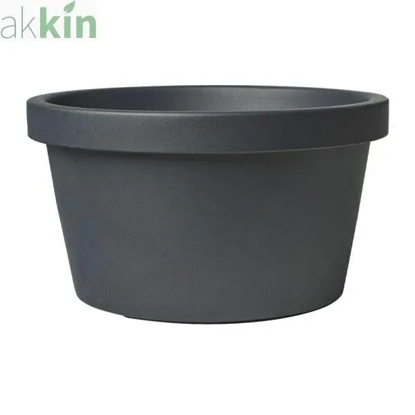 Norma Planter Bowl 54lt - Anthracite AK Kin Garden Supplies