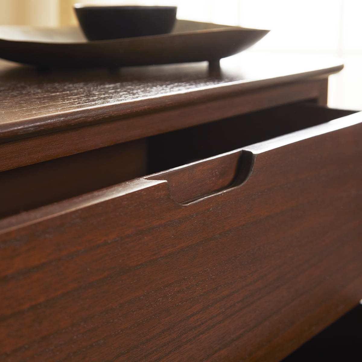 Norway Walnut Chest of 3 Drawers Fishe and Lilly