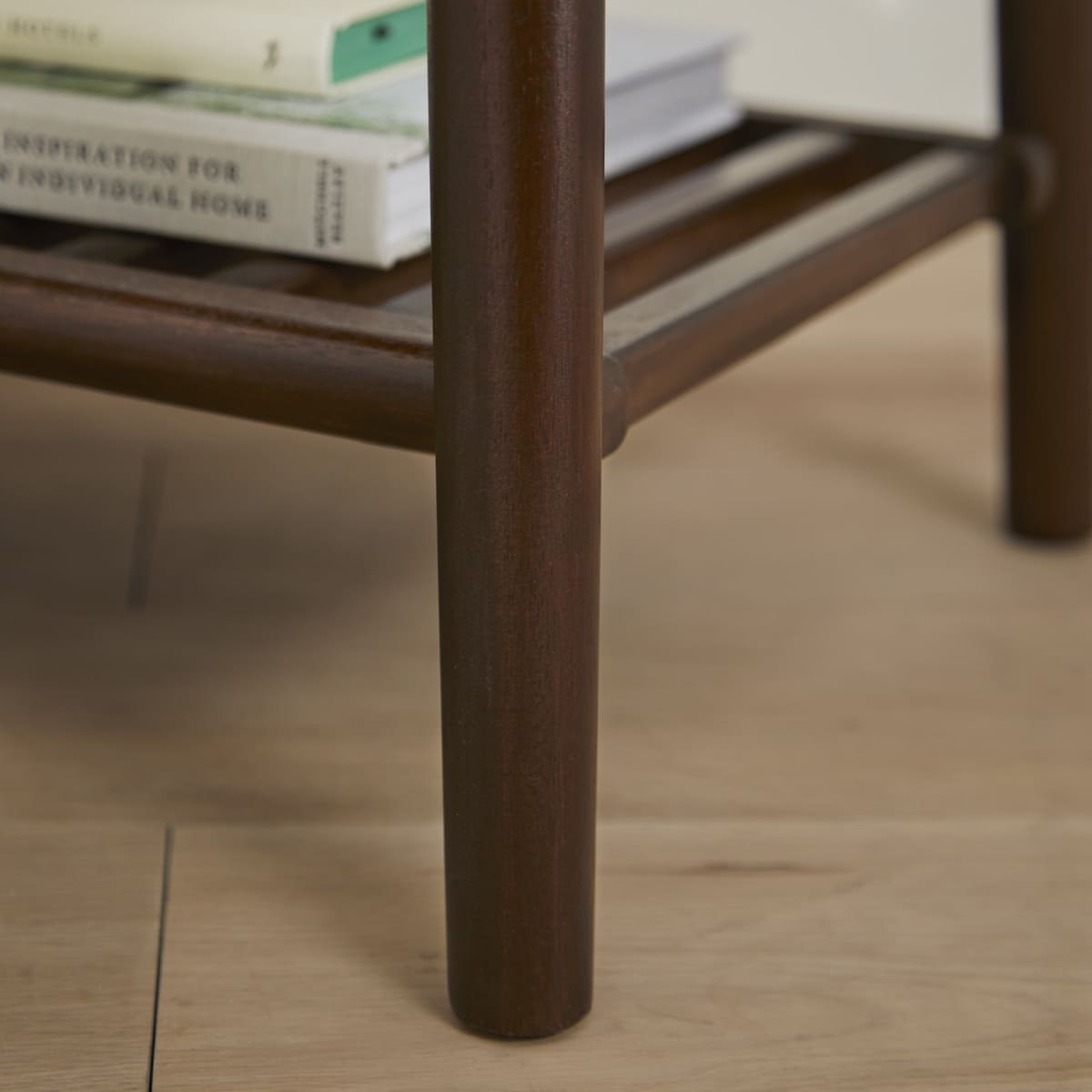 Norway Walnut Side Table Fishe and Lilly