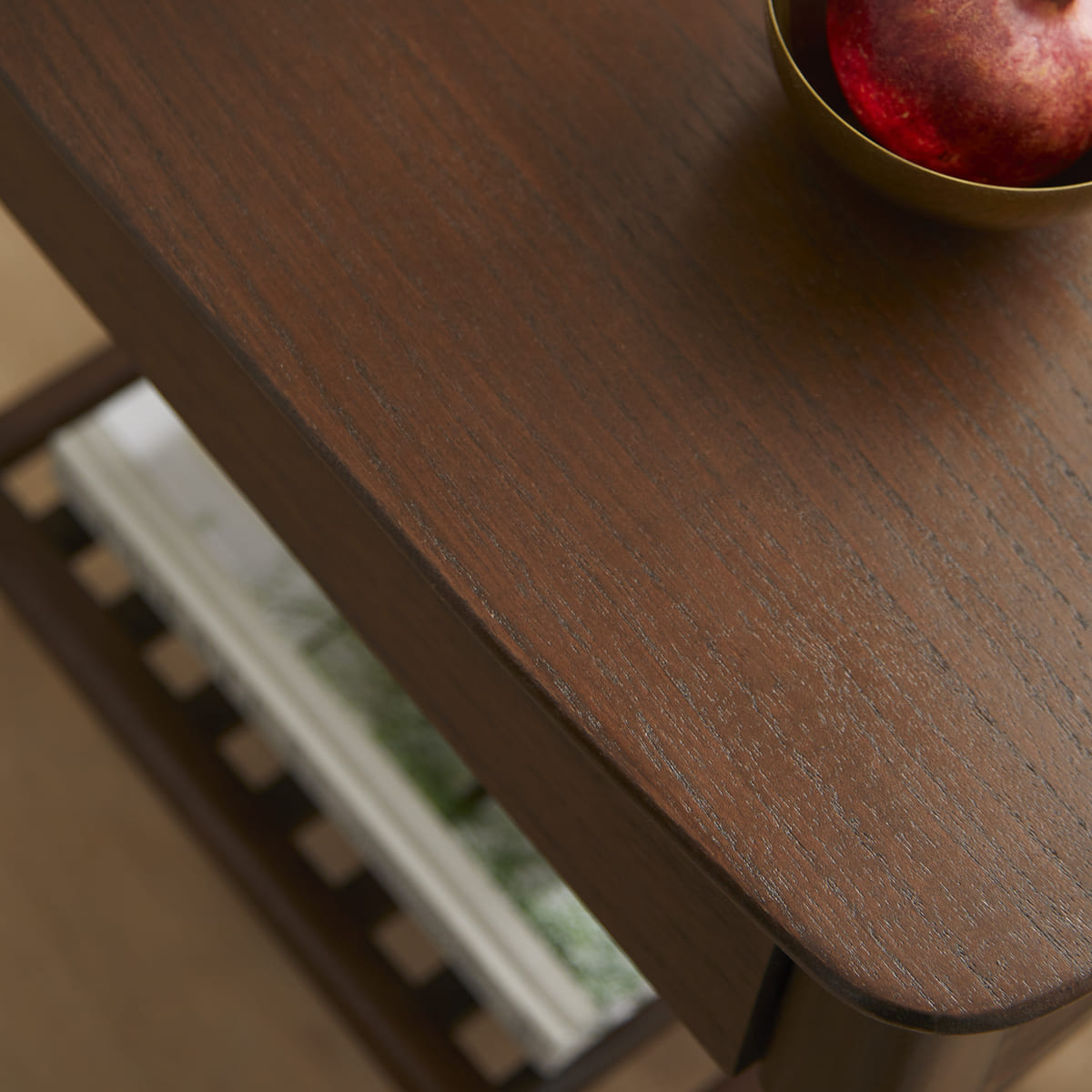 Norway Walnut Side Table Fishe and Lilly