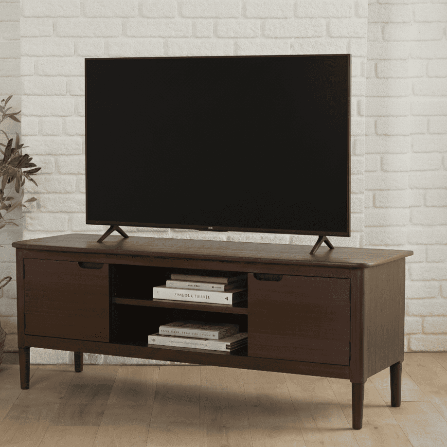 Norway Walnut TV Stand & Media Unit Fishe and Lilly