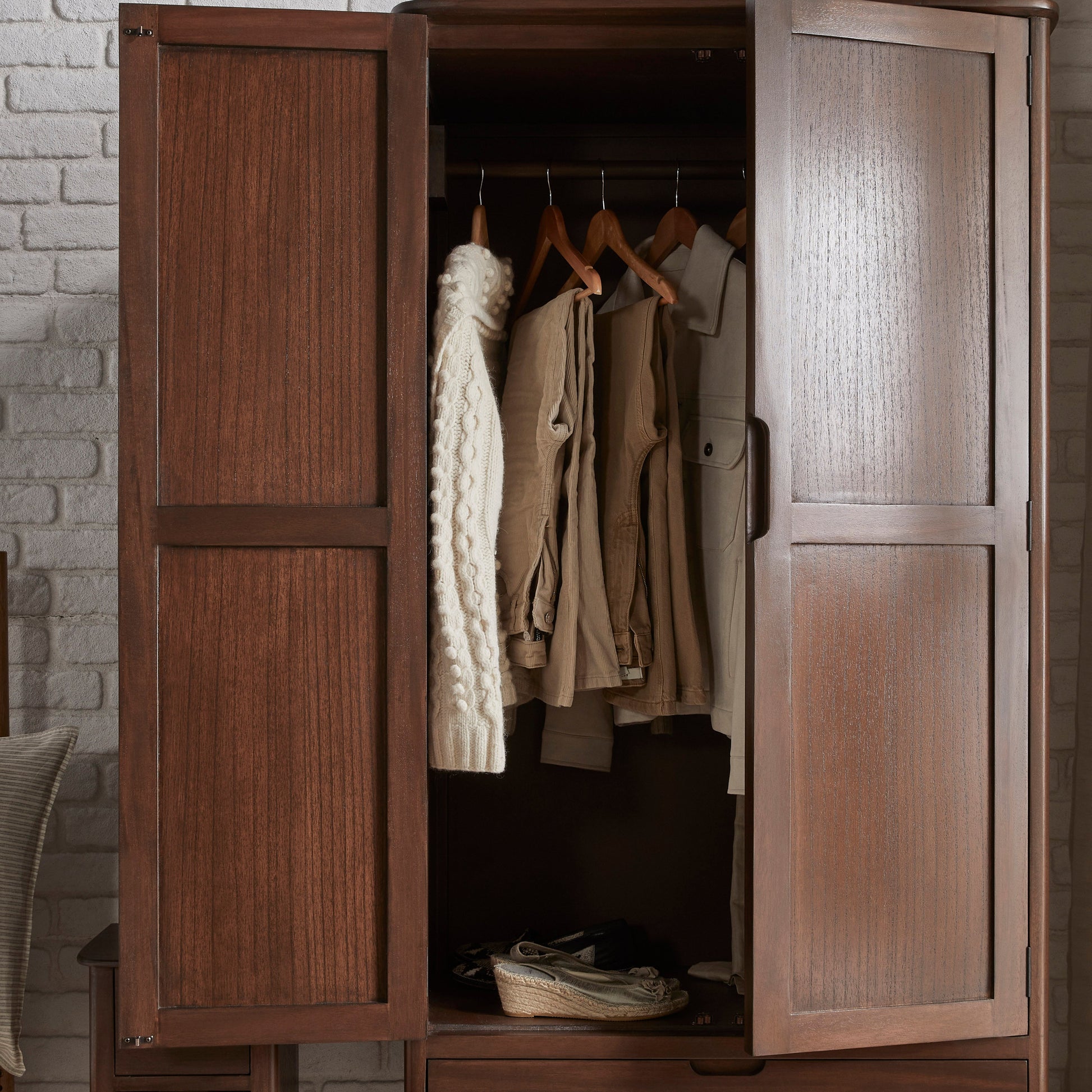 Norway Walnut Wardrobe Fishe and Lilly