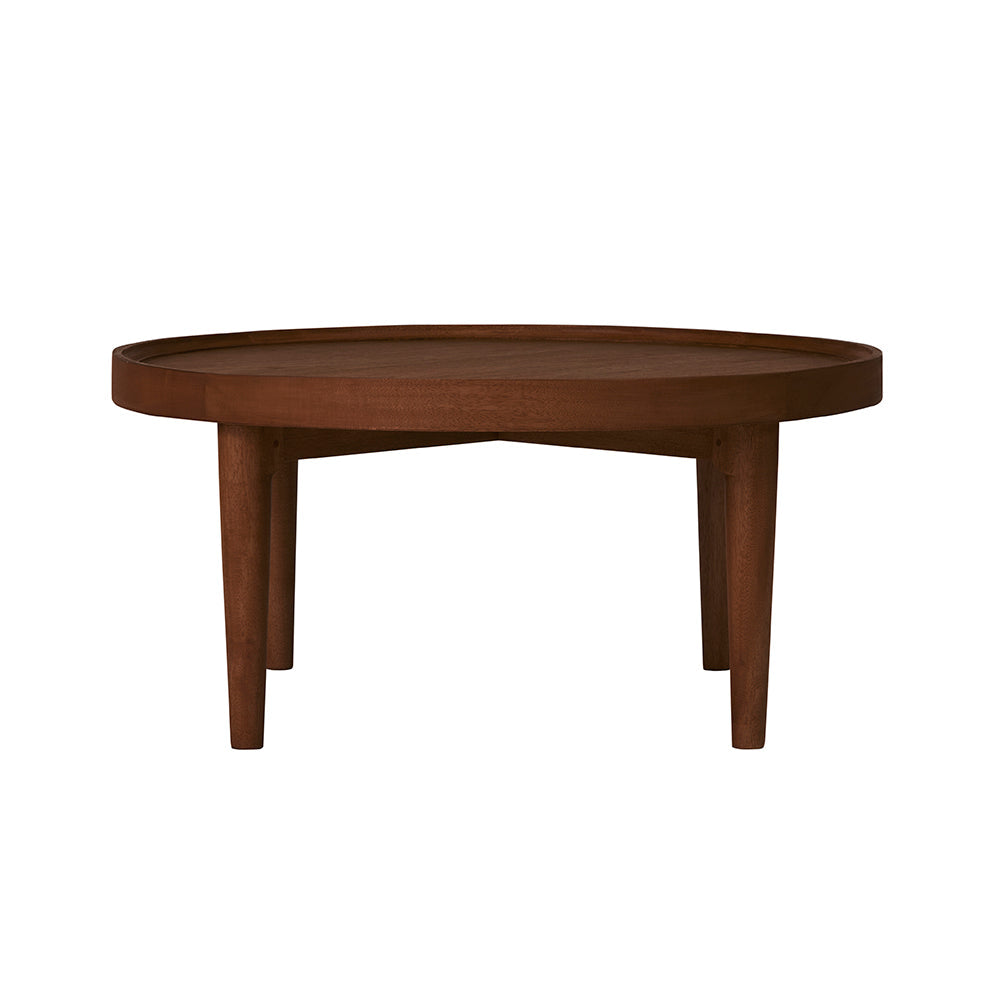 Norway Walnut Round Coffee Table Fishe and Lilly