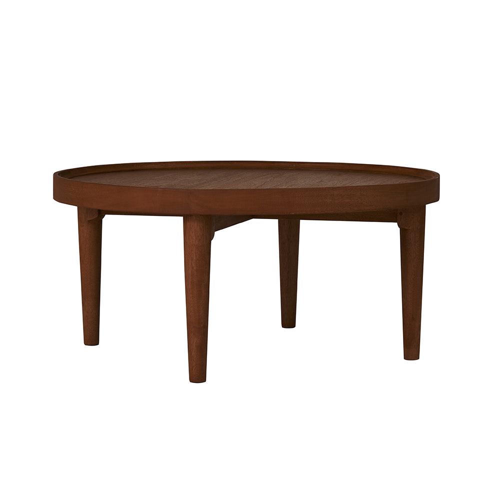 Norway Walnut Round Coffee Table Fishe and Lilly