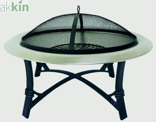 Outdoor Garden Prima Stainless Steel Firebowl AK Kin Garden Supplies