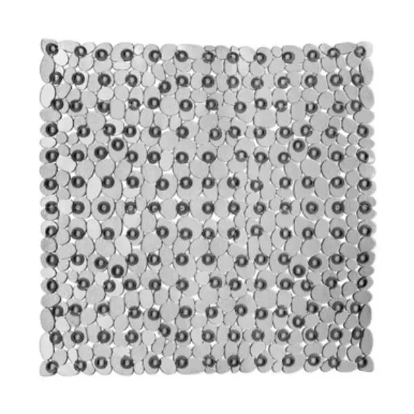 Pebble Grey Square Bath Mat H1 x D54 x W54 AK Kin Garden Supplies