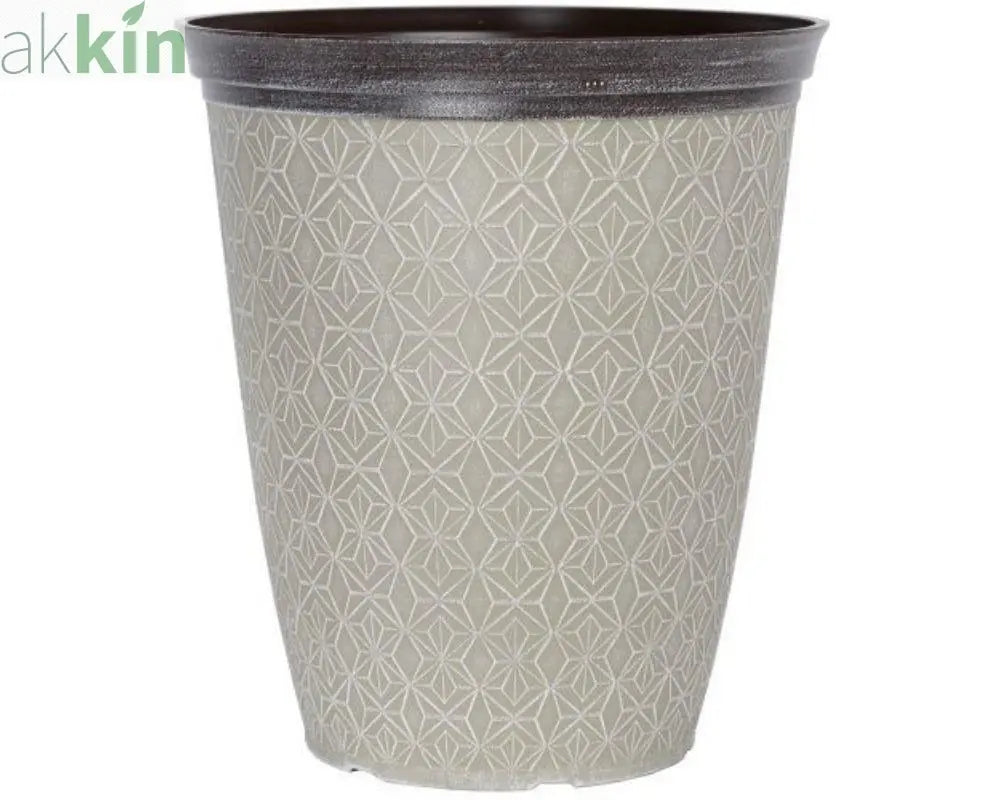Phoebe Decorative Planter Tall 12.5" - Classic Creamy Fusion AK Kin Garden Supplies