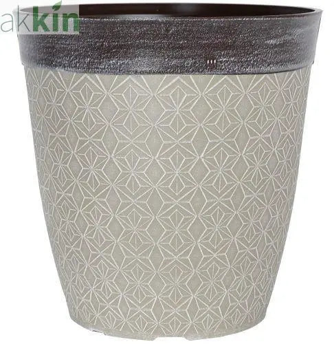Phoebe Decorative Planter Tall 14" - Classic Creamy Fusion AK Kin Garden Supplies