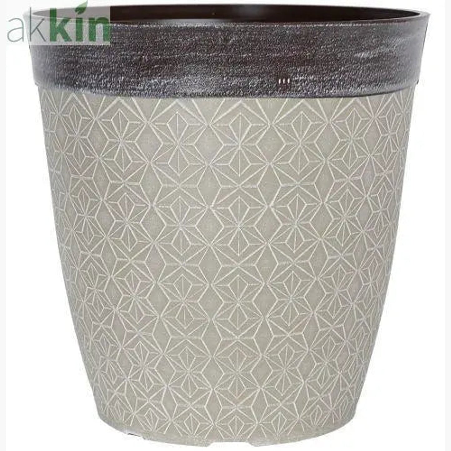 Phoebe Decorative Planter Tall 14" - Classic Creamy Fusion AK Kin Garden Supplies