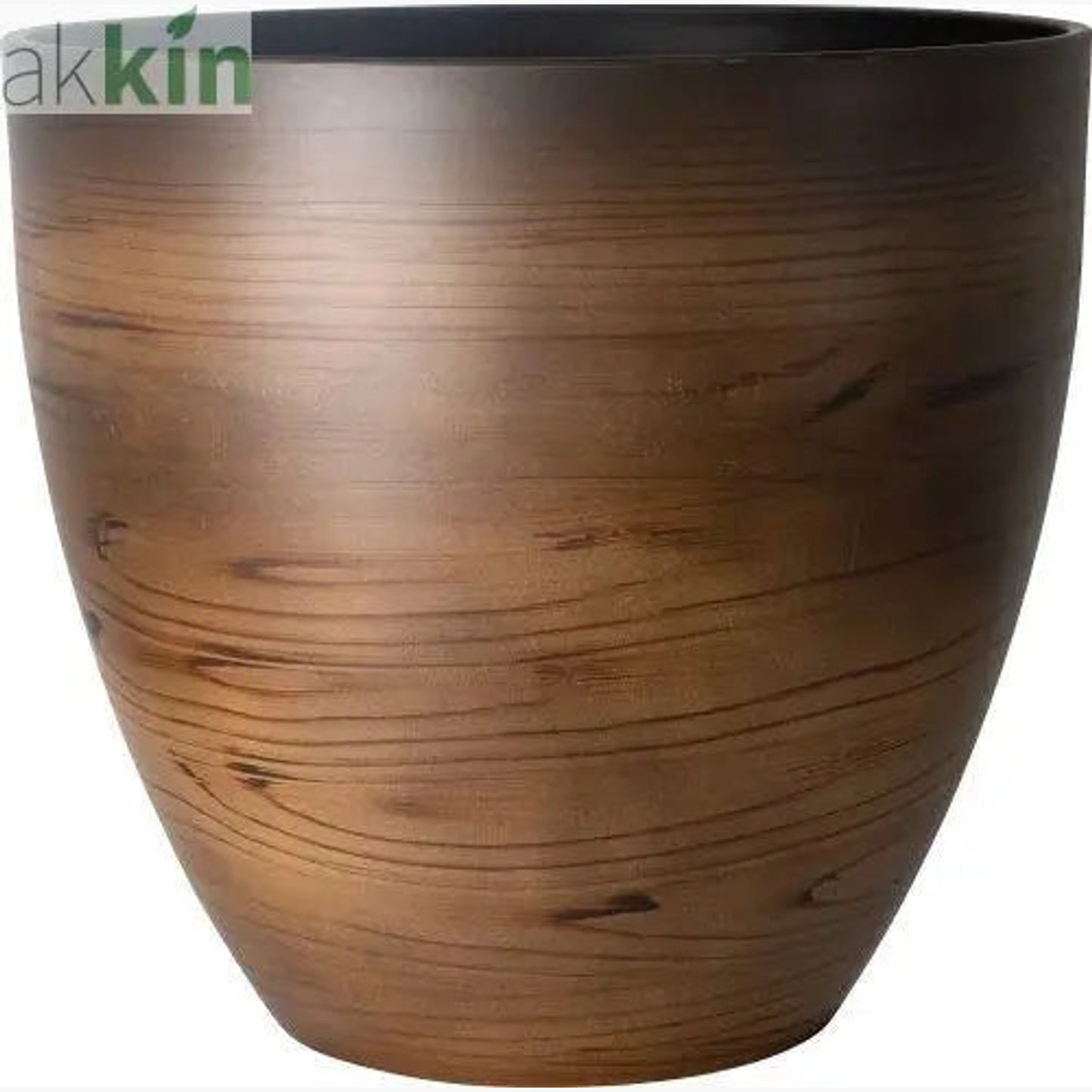 Planter Natural 23cm Dark Brown AK Kin Garden Supplies