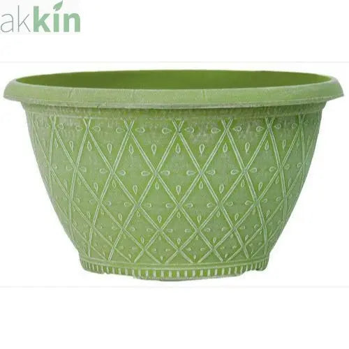 Prisma Decorative Bowl 10" - Moss Green AK Kin Garden Supplies