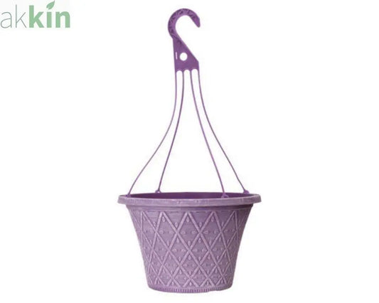 Prisma Decorative Hanging Basket 12" - Raisin AK Kin Garden Supplies