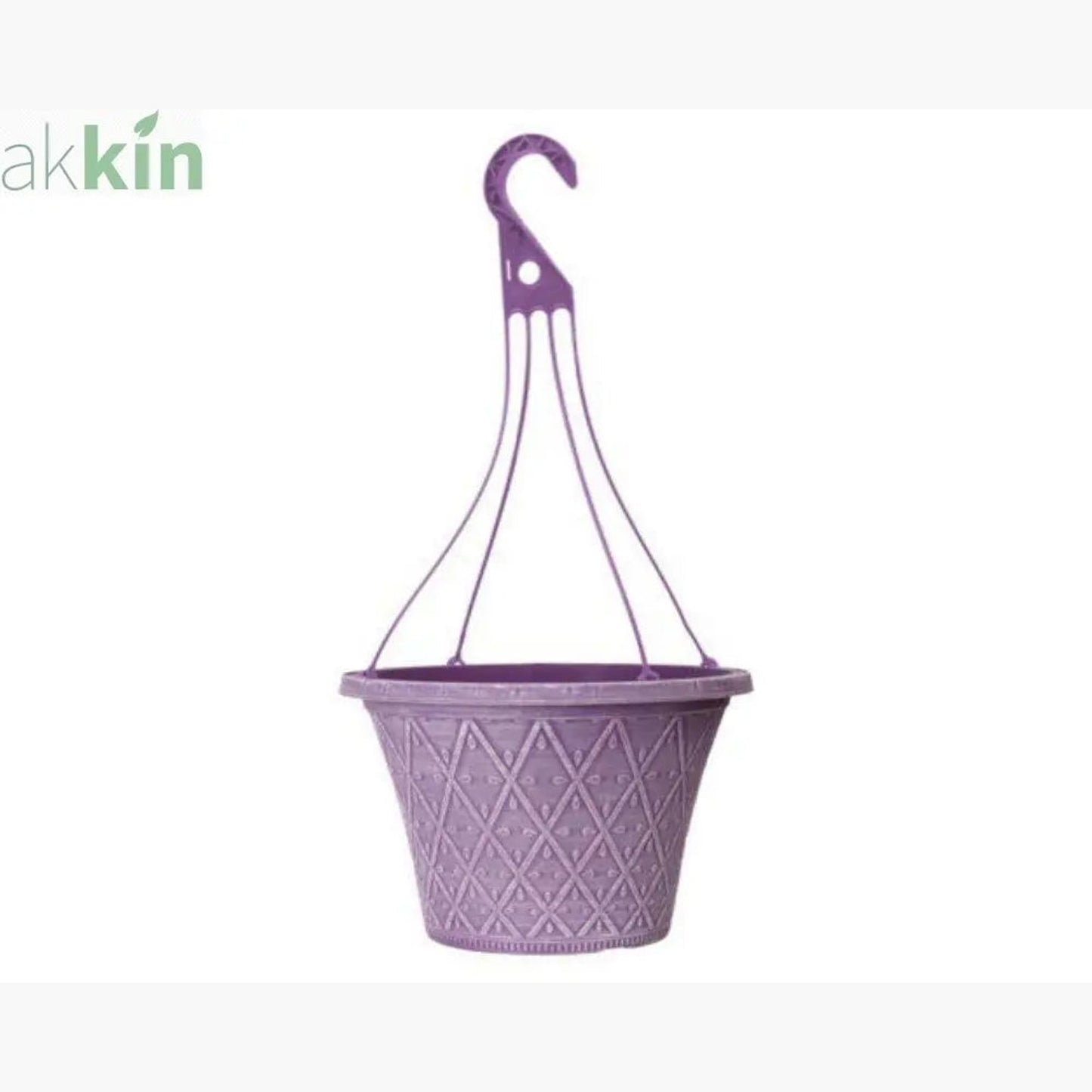 Prisma Decorative Hanging Basket 12" - Raisin AK Kin Garden Supplies