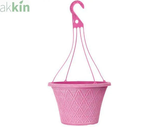 Prisma Decorative Hanging Basket 12" - Raspbery Pink AK Kin Garden Supplies