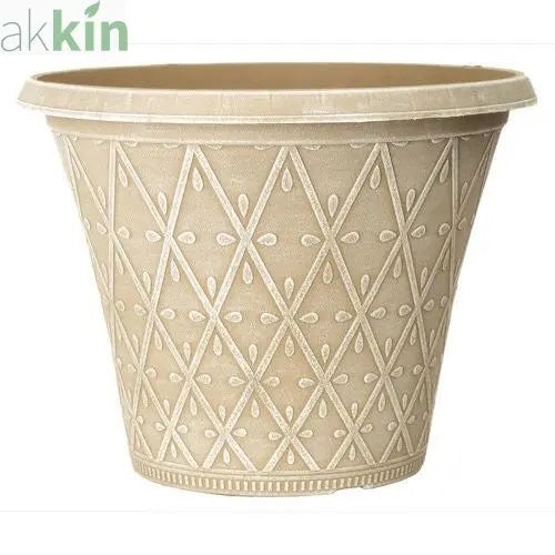 Prisma Decorative Plant Pot Round 12" - Ginger AK Kin Garden Supplies