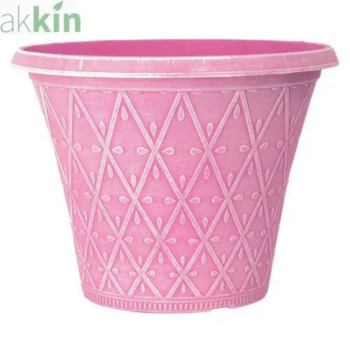 Prisma Decorative Plant Pot Round 12" - Raspberry Pink AK Kin Garden Supplies
