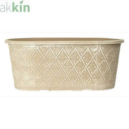 Prisma Decorative Planter Oval 16" - Ginger AK Kin Garden Supplies