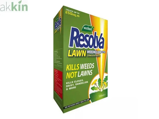 Resolva Lawn Weedkiller Extra Concentrate 500ml AK Kin Garden Supplies