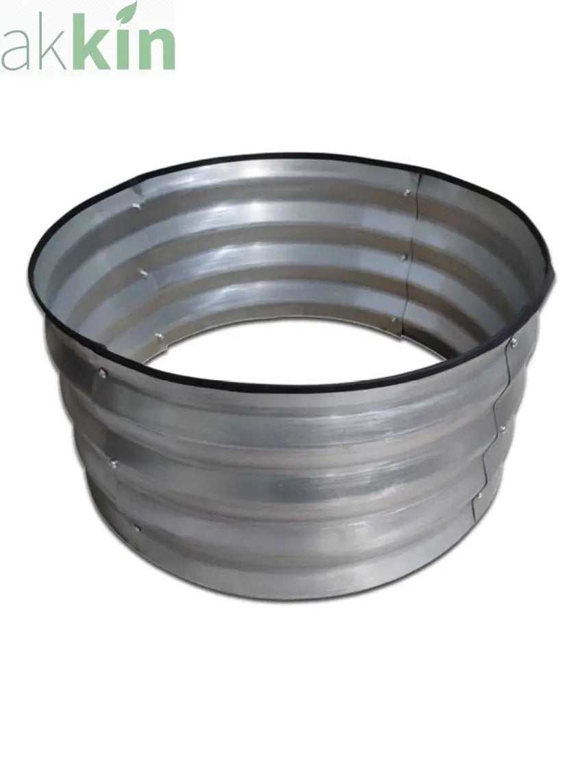 Round Galvanised Raised Veg/Herb Bed Frame AK Kin Garden Supplies