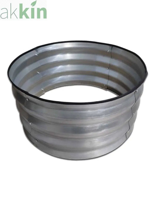 Round Galvanised Raised Veg/Herb Bed Frame AK Kin Garden Supplies